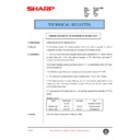 Sharp AR-205 (serv.man116) Technical Bulletin