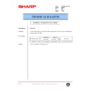 Sharp AR-206 (serv.man80) Technical Bulletin