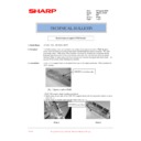 Sharp AR-235 (serv.man86) Technical Bulletin