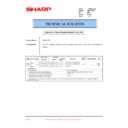 Sharp AR-275 (serv.man122) Technical Bulletin