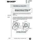 Sharp AR-280 (serv.man123) Technical Bulletin