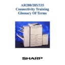 Sharp AR-285 (serv.man3) Handy Guide