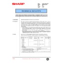 Sharp AR-285 (serv.man61) Technical Bulletin