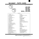 Sharp AR-286 (serv.man6) Service Manual / Parts Guide