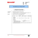 Sharp AR-287 (serv.man68) Technical Bulletin
