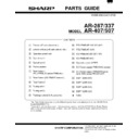 Sharp AR-287 (serv.man7) Parts Guide