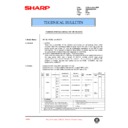 Sharp AR-335 (serv.man103) Technical Bulletin