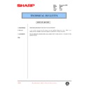 Sharp AR-405 (serv.man54) Technical Bulletin