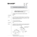 Sharp AR-5040 (serv.man13) Service Manual / Technical Bulletin