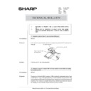 Sharp AR-5040 (serv.man14) Service Manual / Technical Bulletin