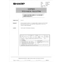 Sharp AR-5040 (serv.man24) Service Manual / Technical Bulletin