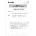 Sharp AR-5040 (serv.man26) Service Manual / Technical Bulletin