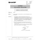 Sharp AR-5040 (serv.man34) Service Manual / Technical Bulletin