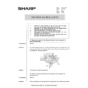 Sharp AR-5040 (serv.man8) Service Manual / Technical Bulletin