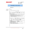 Sharp AR-651 (serv.man28) Service Manual / Technical Bulletin