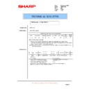Sharp AR-651 (serv.man37) Service Manual / Technical Bulletin