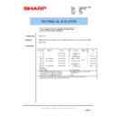 Sharp AR-651 (serv.man45) Service Manual / Technical Bulletin