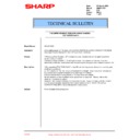 Sharp AR-651 (serv.man50) Service Manual / Technical Bulletin