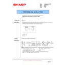 Sharp AR-810 (serv.man42) Service Manual / Technical Bulletin