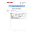 Sharp AR-C160 (serv.man17) Technical Bulletin