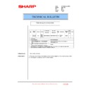 Sharp AR-C160 (serv.man18) Service Manual / Technical Bulletin