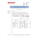Sharp AR-C160 (serv.man21) Service Manual / Technical Bulletin