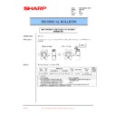 Sharp AR-C160 (serv.man39) Service Manual / Technical Bulletin