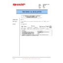 Sharp AR-C160 (serv.man41) Technical Bulletin