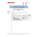 Sharp AR-C160 (serv.man42) Service Manual / Technical Bulletin