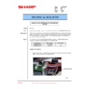 Sharp AR-C160 (serv.man50) Technical Bulletin