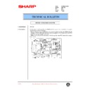 Sharp AR-C160 (serv.man59) Technical Bulletin