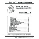 Sharp AR-C172M (serv.man4) Service Manual