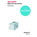 Sharp AR-C200P (serv.man10) User Manual / Operation Manual