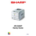 Sharp AR-C200P (serv.man3) Handy Guide