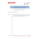 Sharp AR-C260 (serv.man57) Technical Bulletin