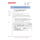 Sharp AR-C270 (serv.man38) Service Manual / Technical Bulletin