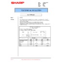 Sharp AR-C270 (serv.man43) Service Manual / Technical Bulletin
