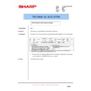 Sharp AR-CF1 (serv.man13) Service Manual / Technical Bulletin