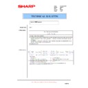 Sharp AR-CF1 (serv.man14) Service Manual / Technical Bulletin
