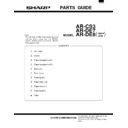 Sharp AR-CS3 (serv.man2) Service Manual / Parts Guide