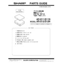 Sharp AR-D12 (serv.man3) Parts Guide