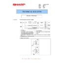 Sharp AR-D21 (serv.man3) Service Manual / Technical Bulletin