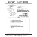 Sharp AR-D34 (serv.man2) Service Manual / Parts Guide