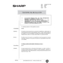 Sharp AR-DE1 (serv.man15) Service Manual / Technical Bulletin
