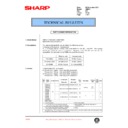 Sharp AR-DE1 (serv.man6) Service Manual / Technical Bulletin