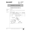 Sharp AR-DE5 (serv.man12) Service Manual / Technical Bulletin