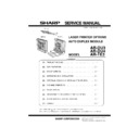 Sharp AR-DU3 Service Manual
