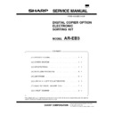 Sharp AR-EB3 (serv.man3) Service Manual