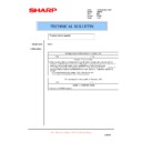 Sharp AR-EB7 (serv.man9) Service Manual / Technical Bulletin