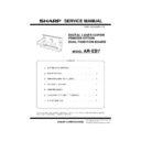 Sharp AR-EB7 Service Manual